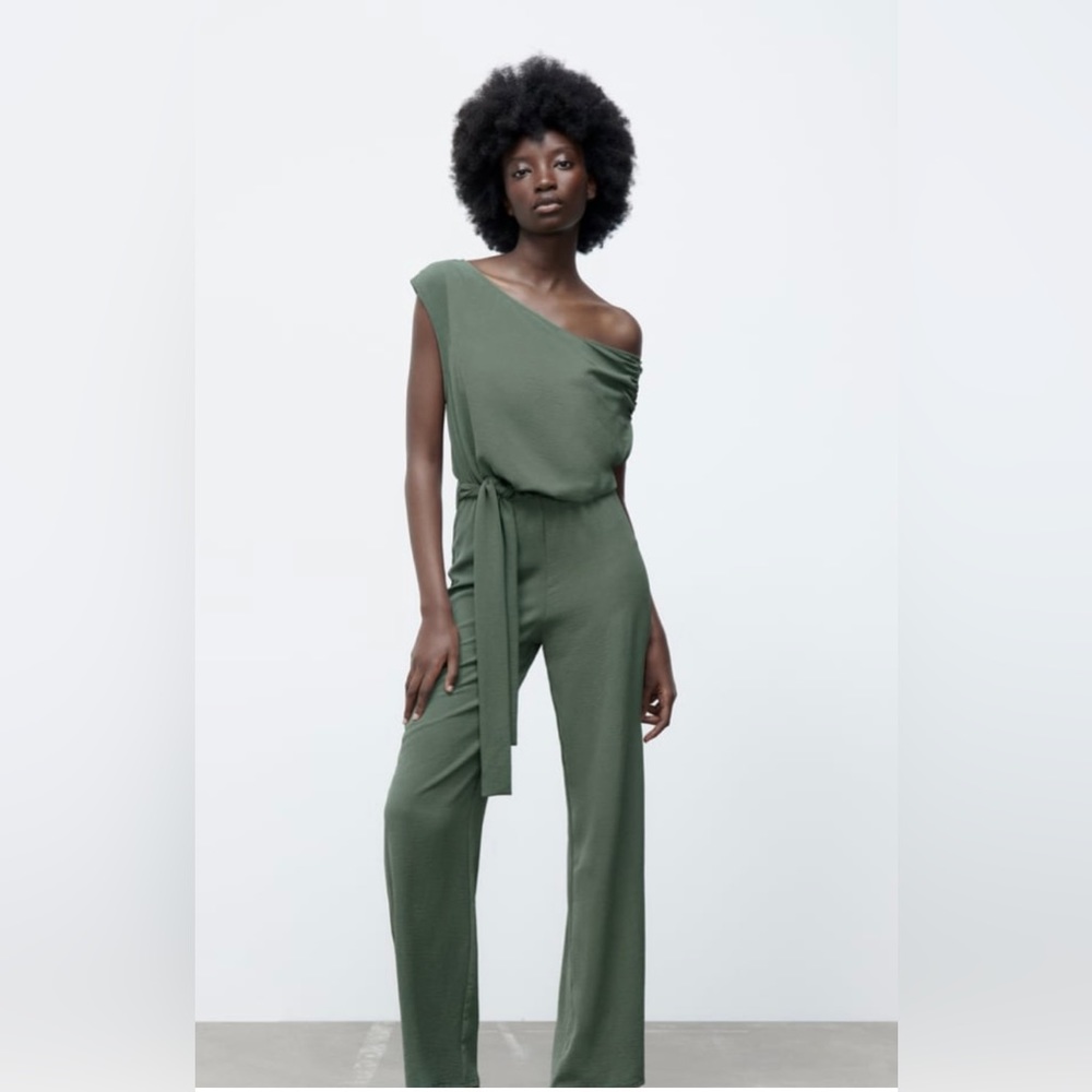 Zara Green Jumpsuit